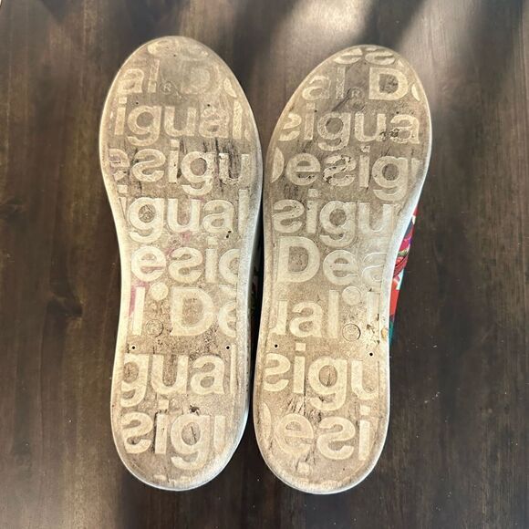 Desigual Tennis ABRIL 51KS1B4 rouge size 37 / 6.5 - Picture 9 of 9